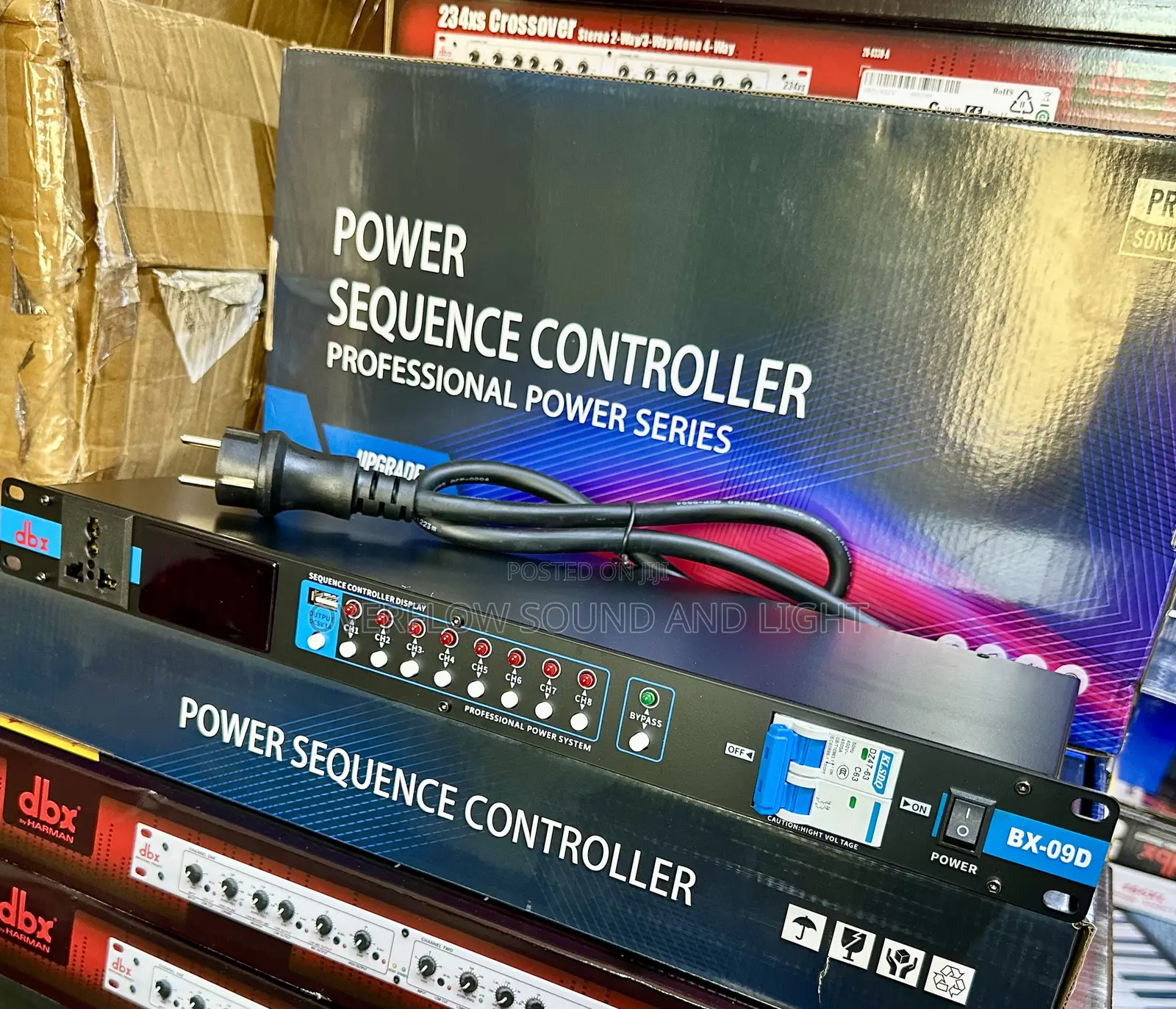 DBX Bx-09d Power Sequence With Breaker