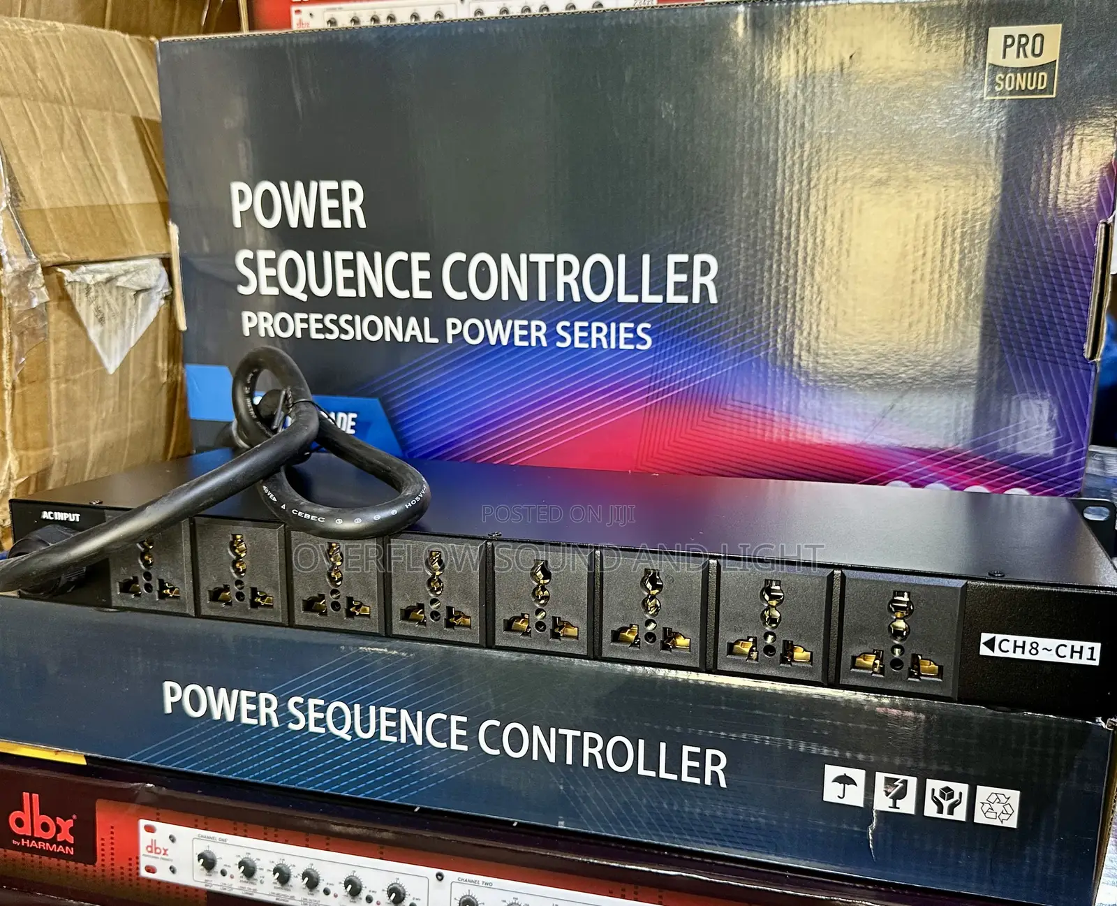 DBX Bx-09d Power Sequence With Breaker