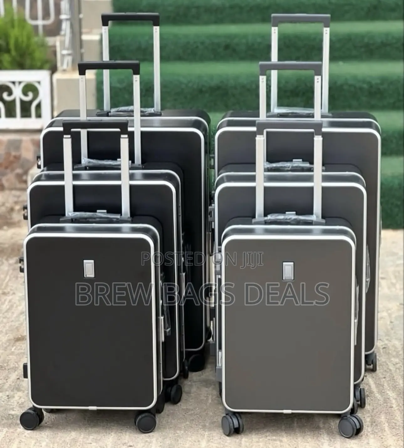 Premium Luxury 3set Zipless Executive Custom Suitcase.