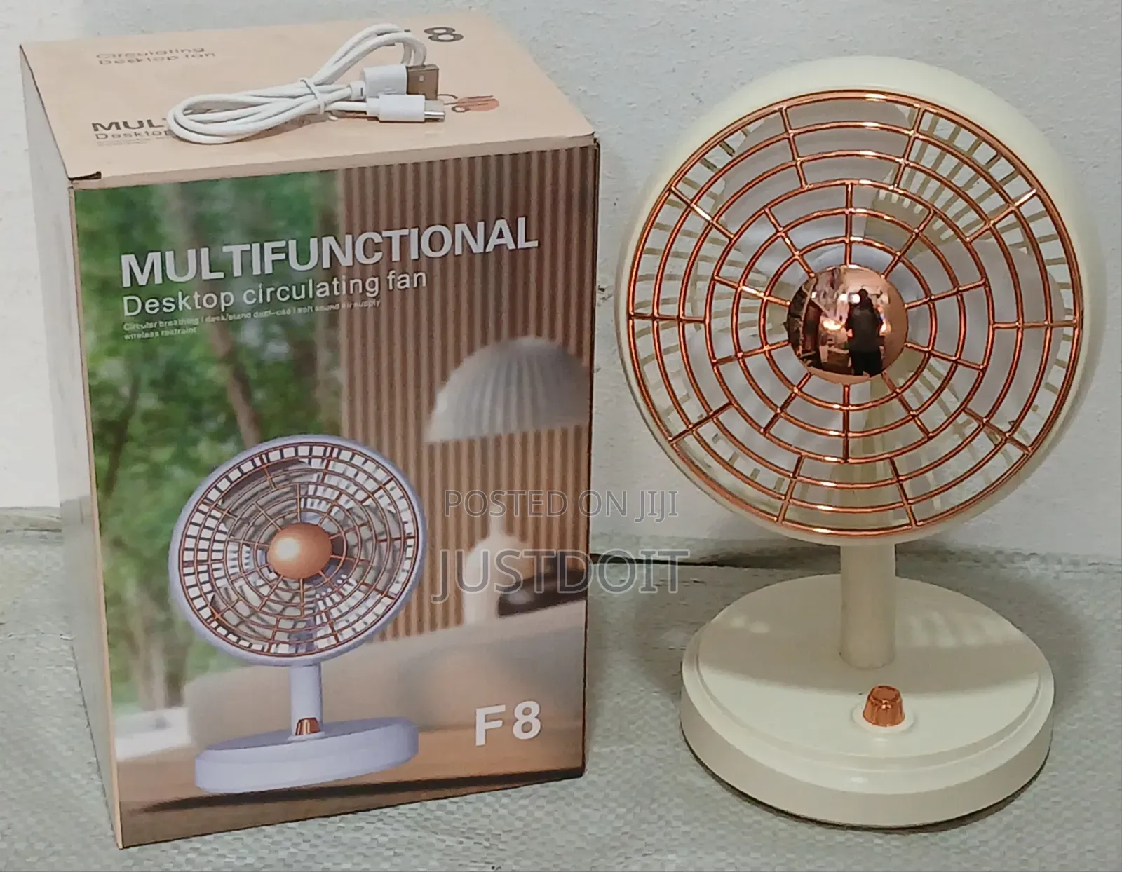 F8 Multifunctional Rotating Fan