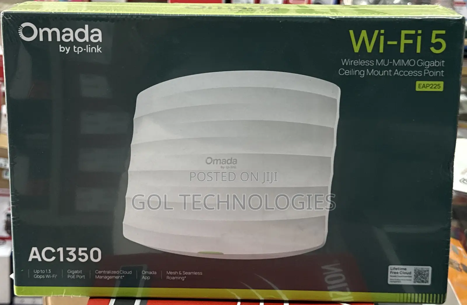 Tp Link Wifi 5 Wireless Mu-Mimo Gigabit Ceiling Mount Access Point