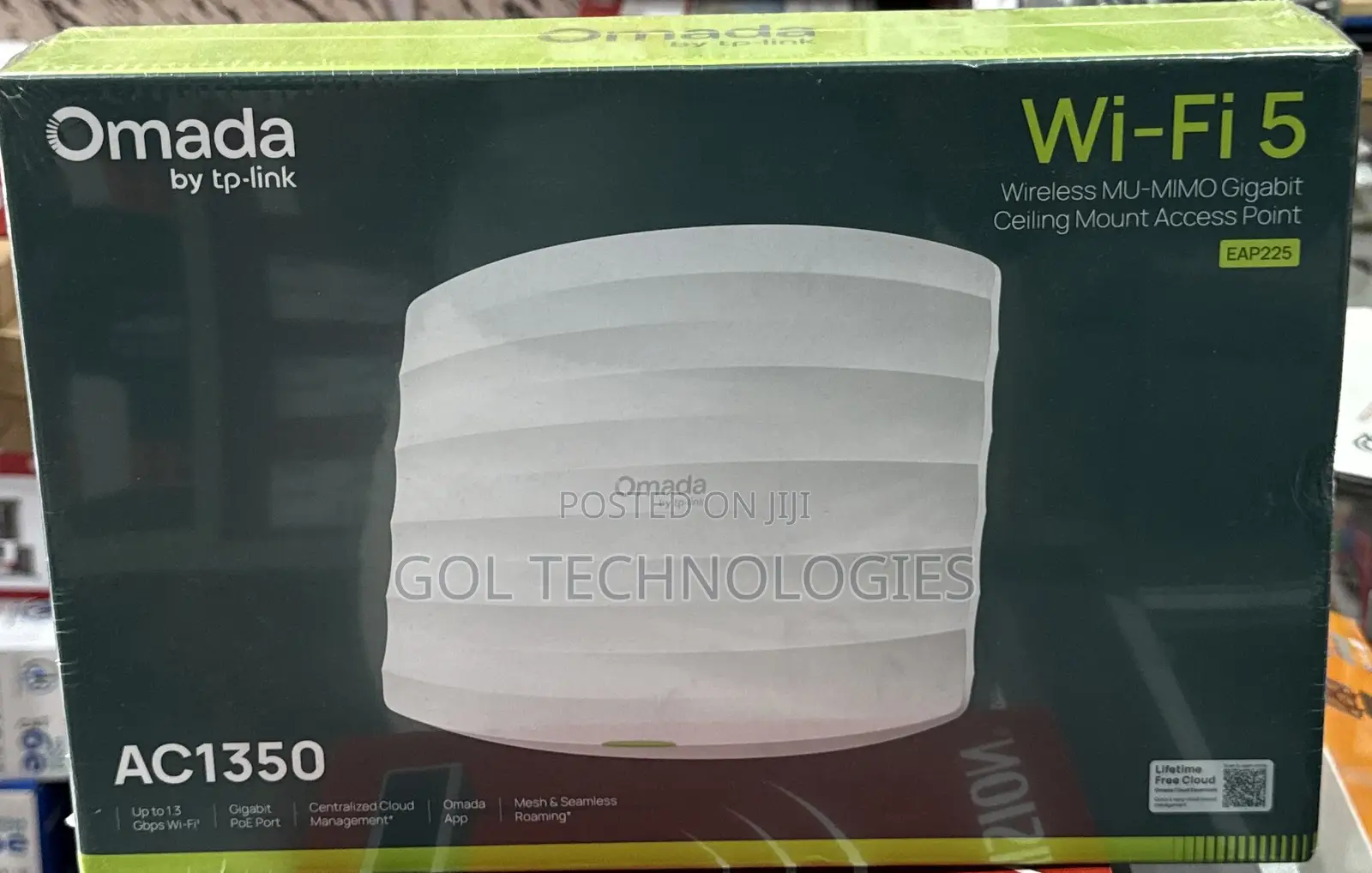Tp Link Wifi 5 Wireless Mu-Mimo Gigabit Ceiling Mount Access Point