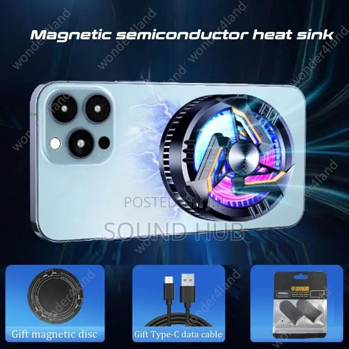 Advanced Magnetic Semiconductor Phone Cooler - Ice Cooling With Sleeve