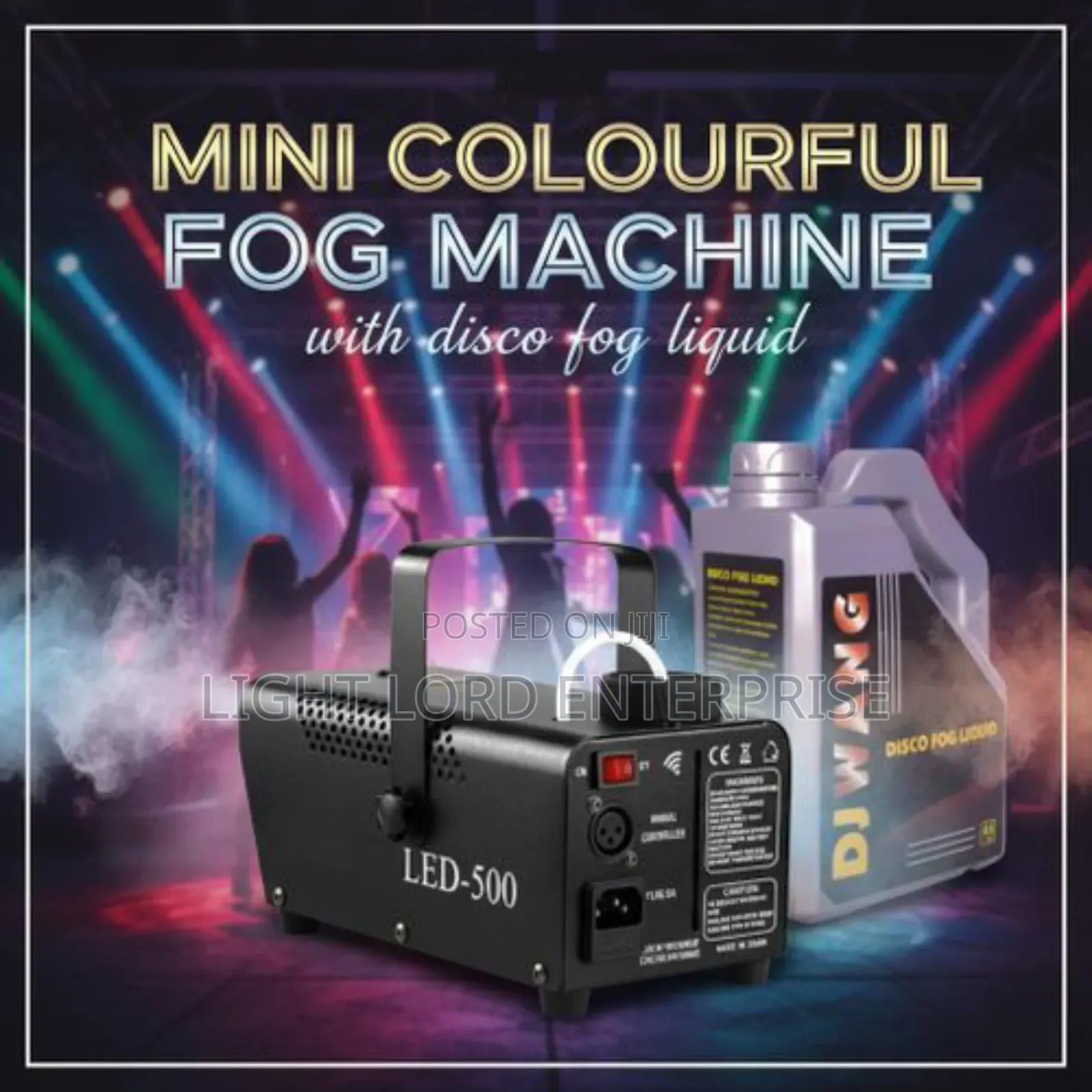Disco Mini Fog Machine 600watts
