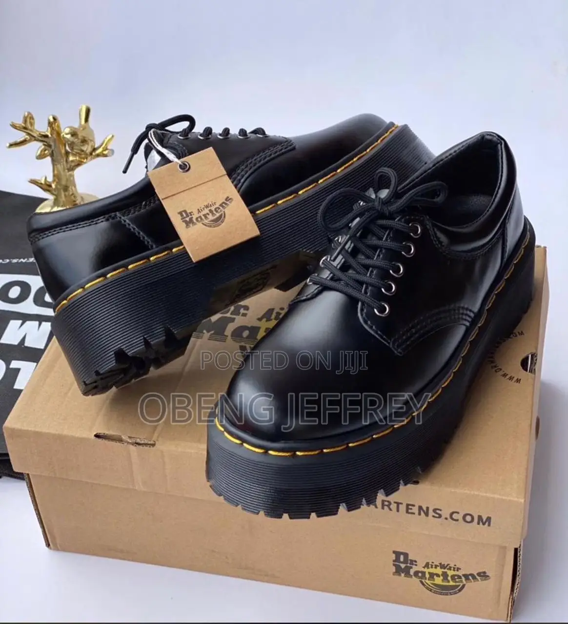 Original Dr Martens Derby Shoe Black