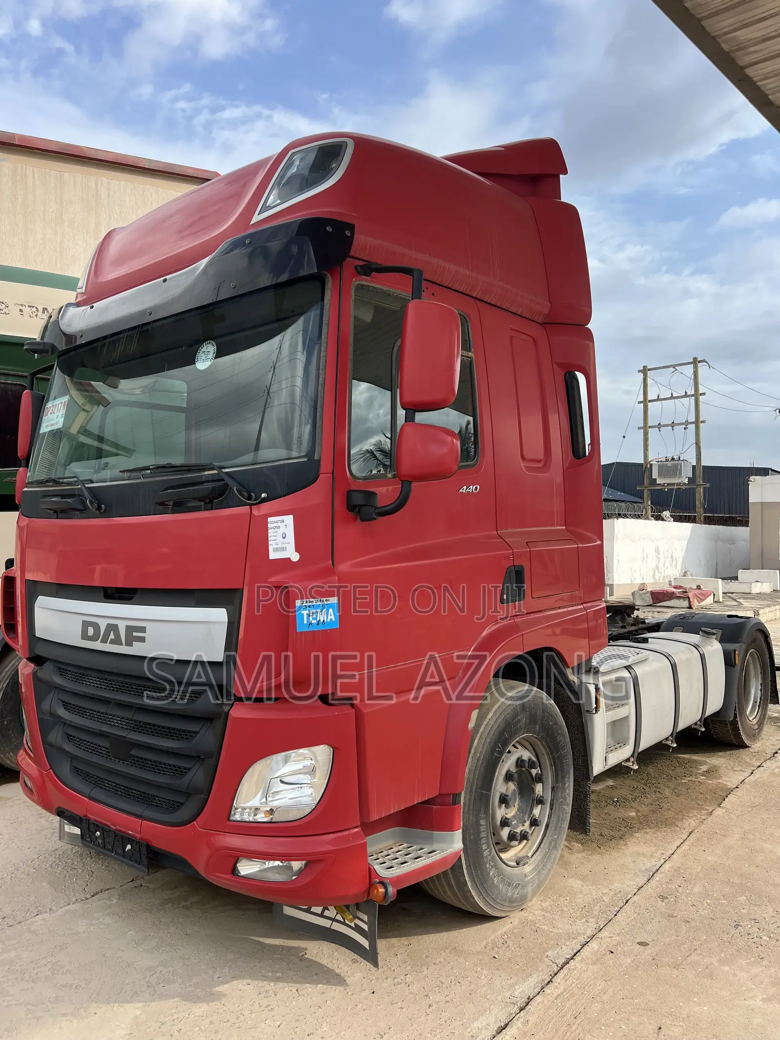 2015 Daf Euro 6 Trailer Head