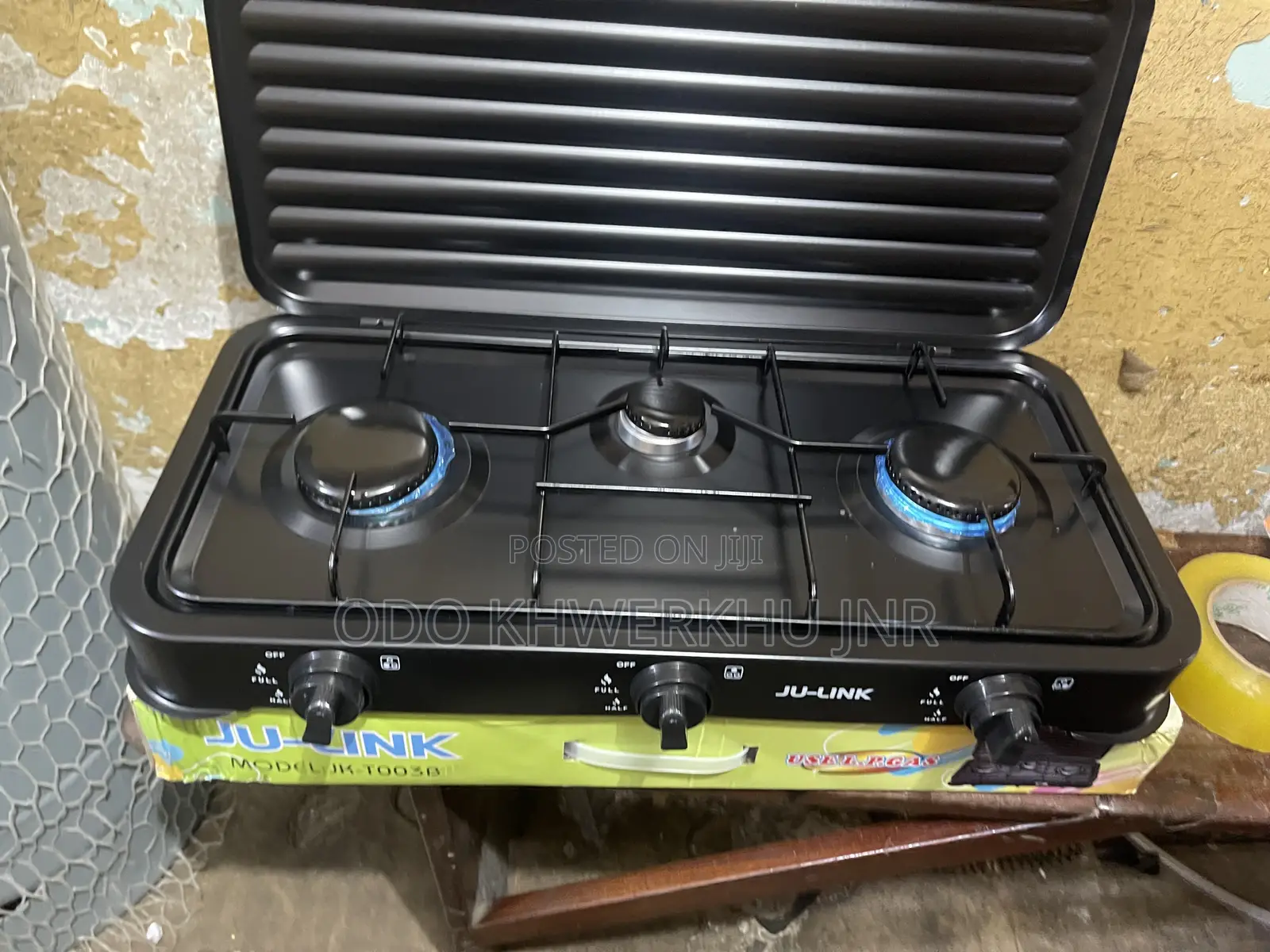 3burner Manual Stove