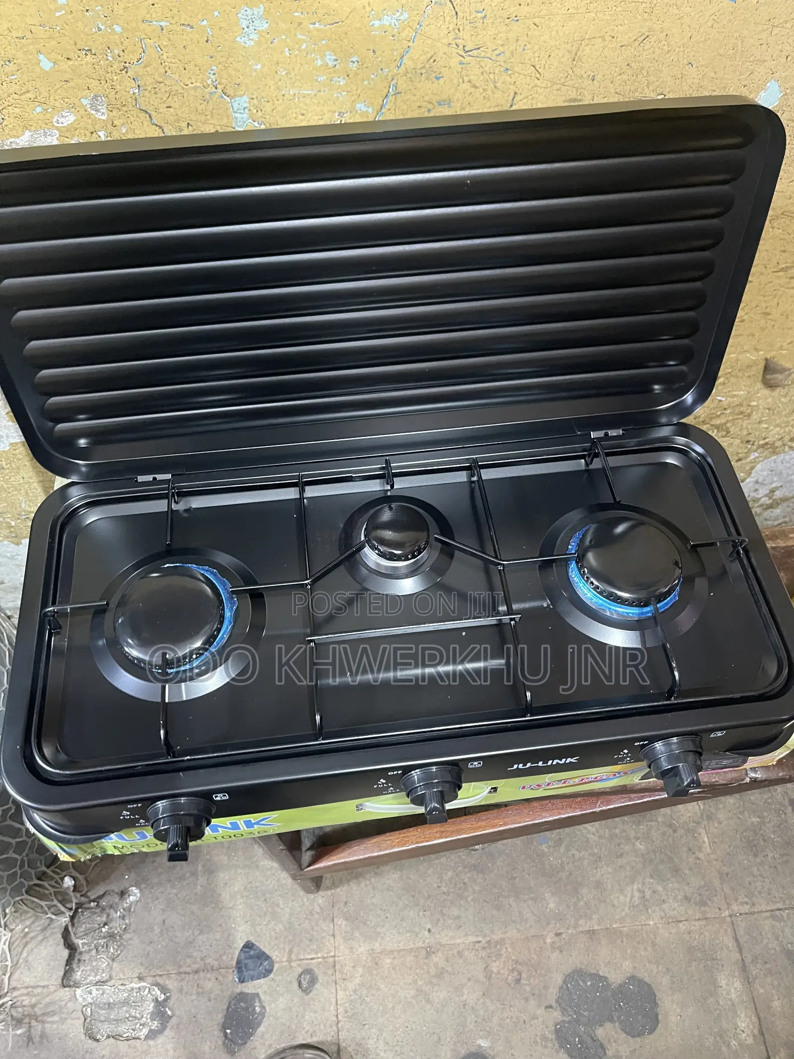 3burner Manual Stove