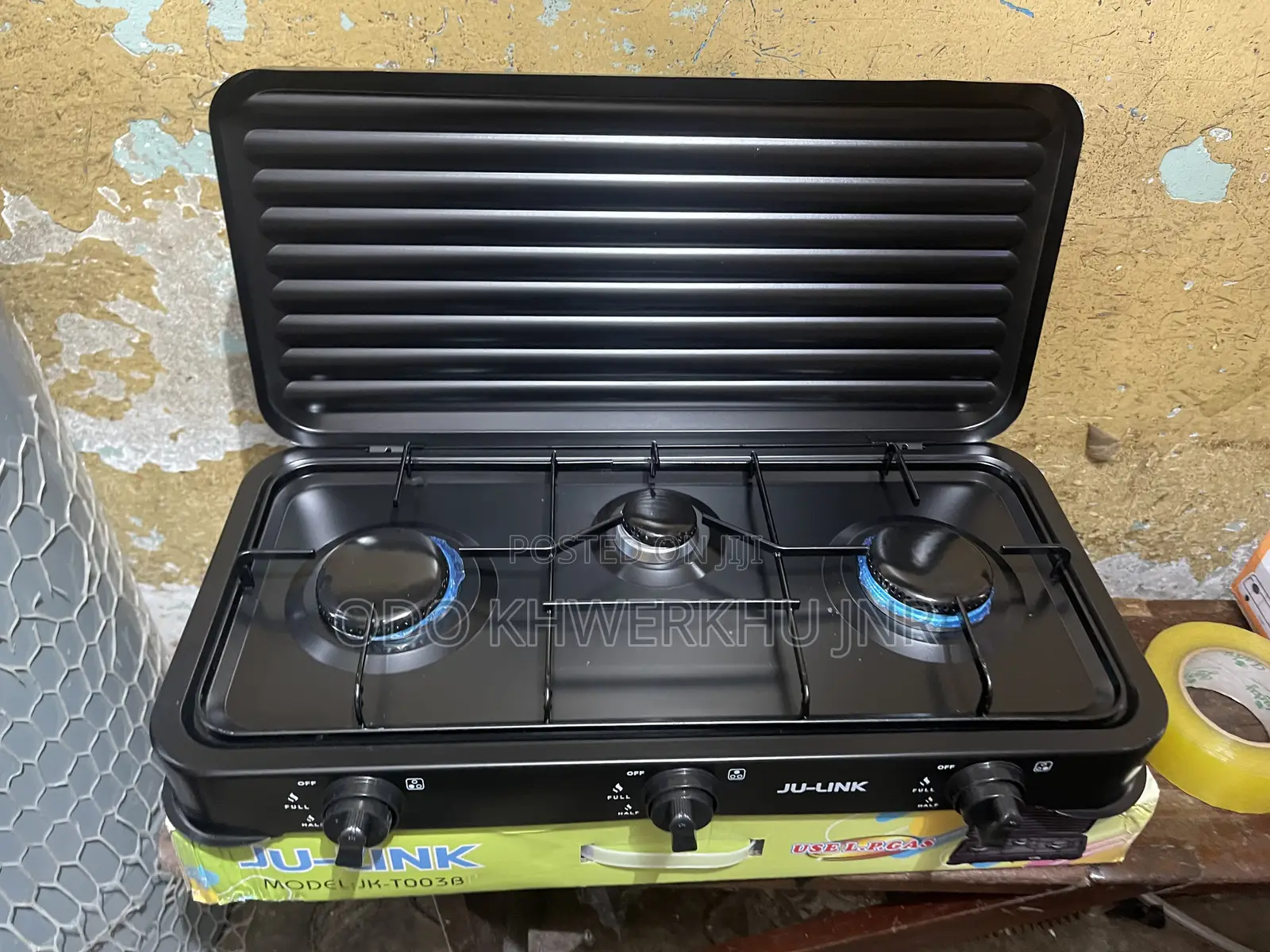 3burner Manual Stove