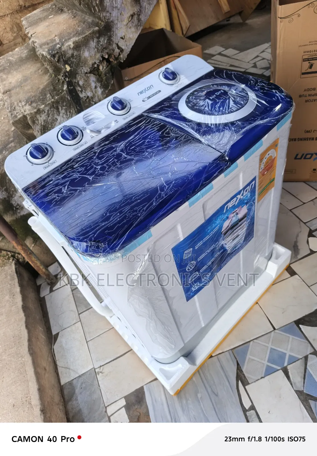 Nexon 10kg Twin Tub Washing Machine