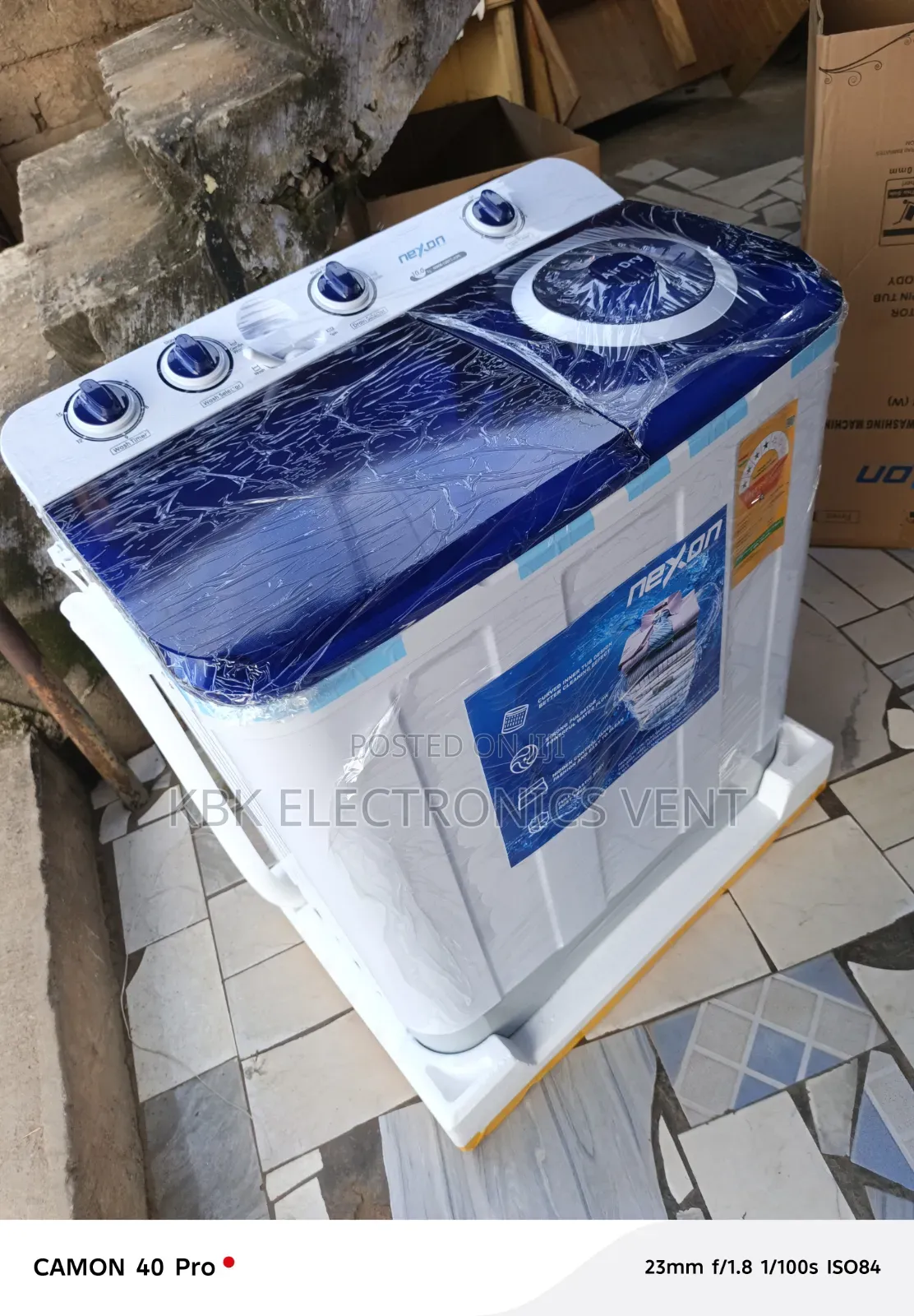 Nexon 10kg Twin Tub Washing Machine