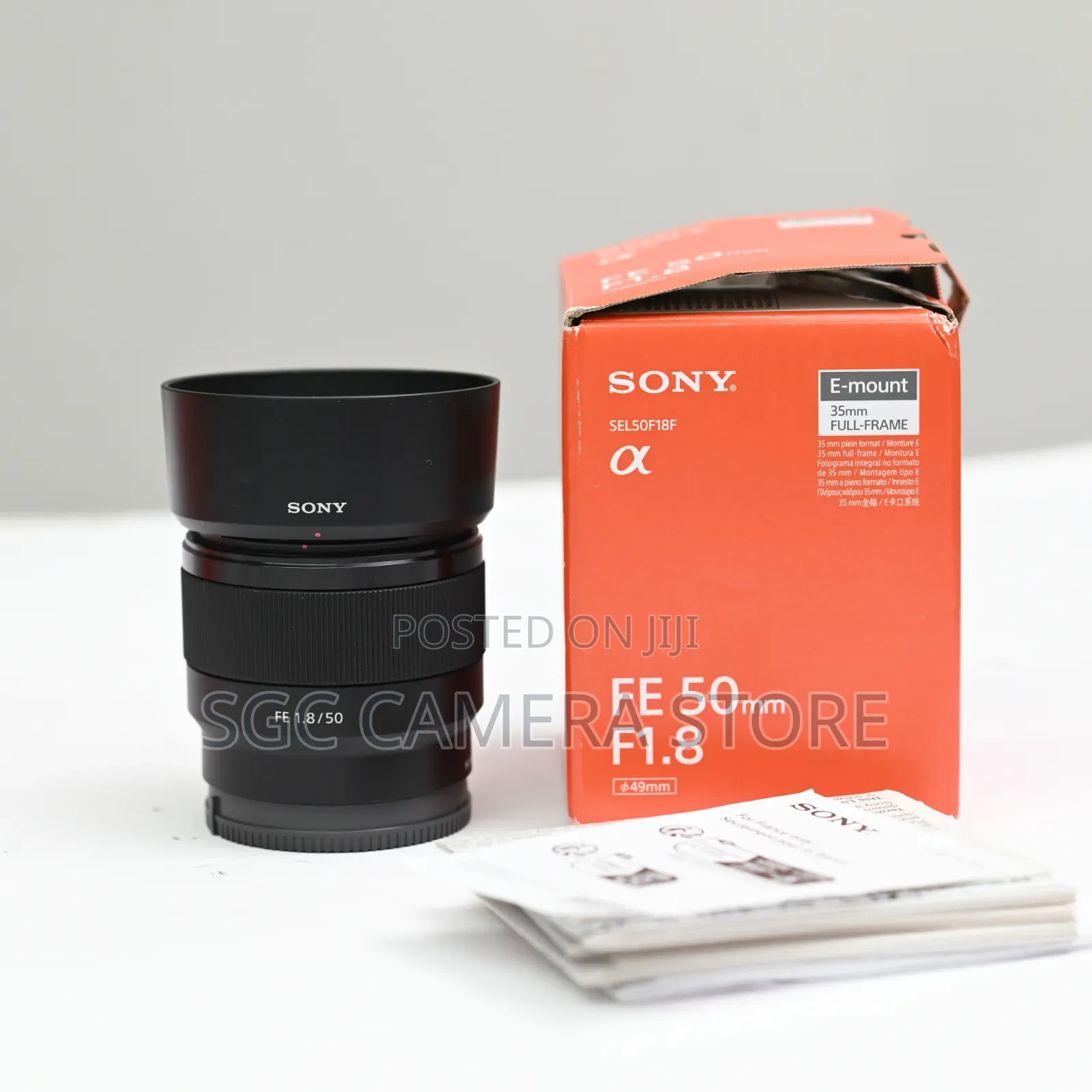 Sony Fe 50mm F1.8 Lens // Opened Box // 6-Months Warranty