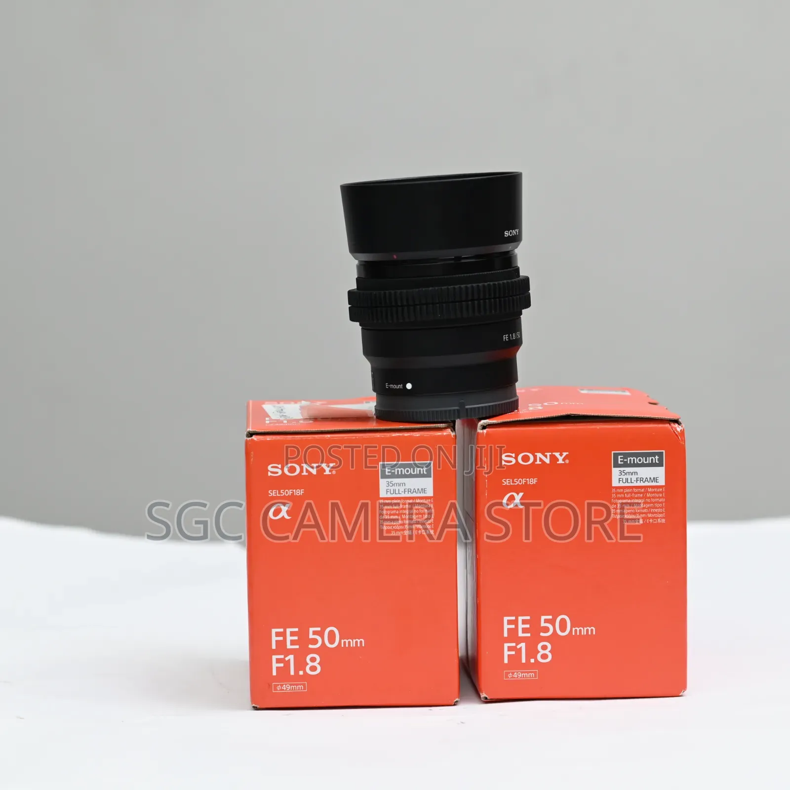 Sony Fe 50mm F1.8 Lens // Opened Box // 6-Months Warranty