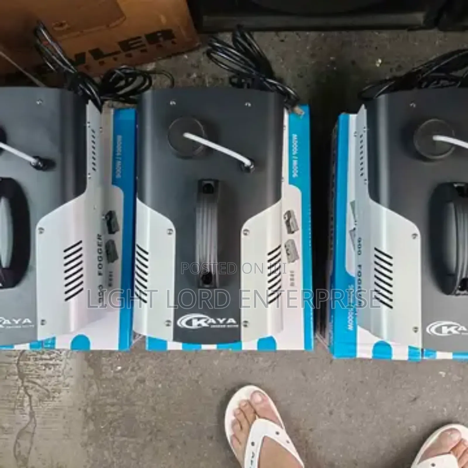 DMX Fog Machine 900watts