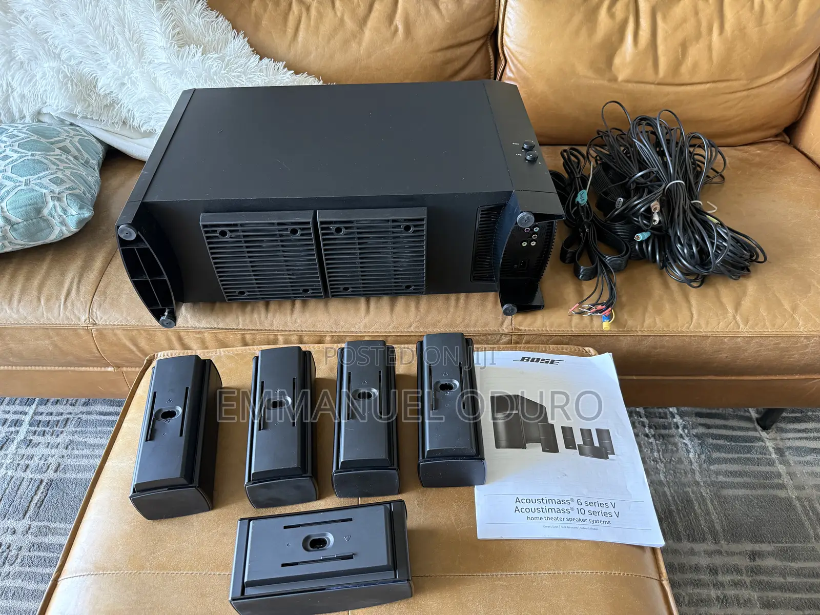 Bose Acoustimass 10 Series v and Yamaha Receiver