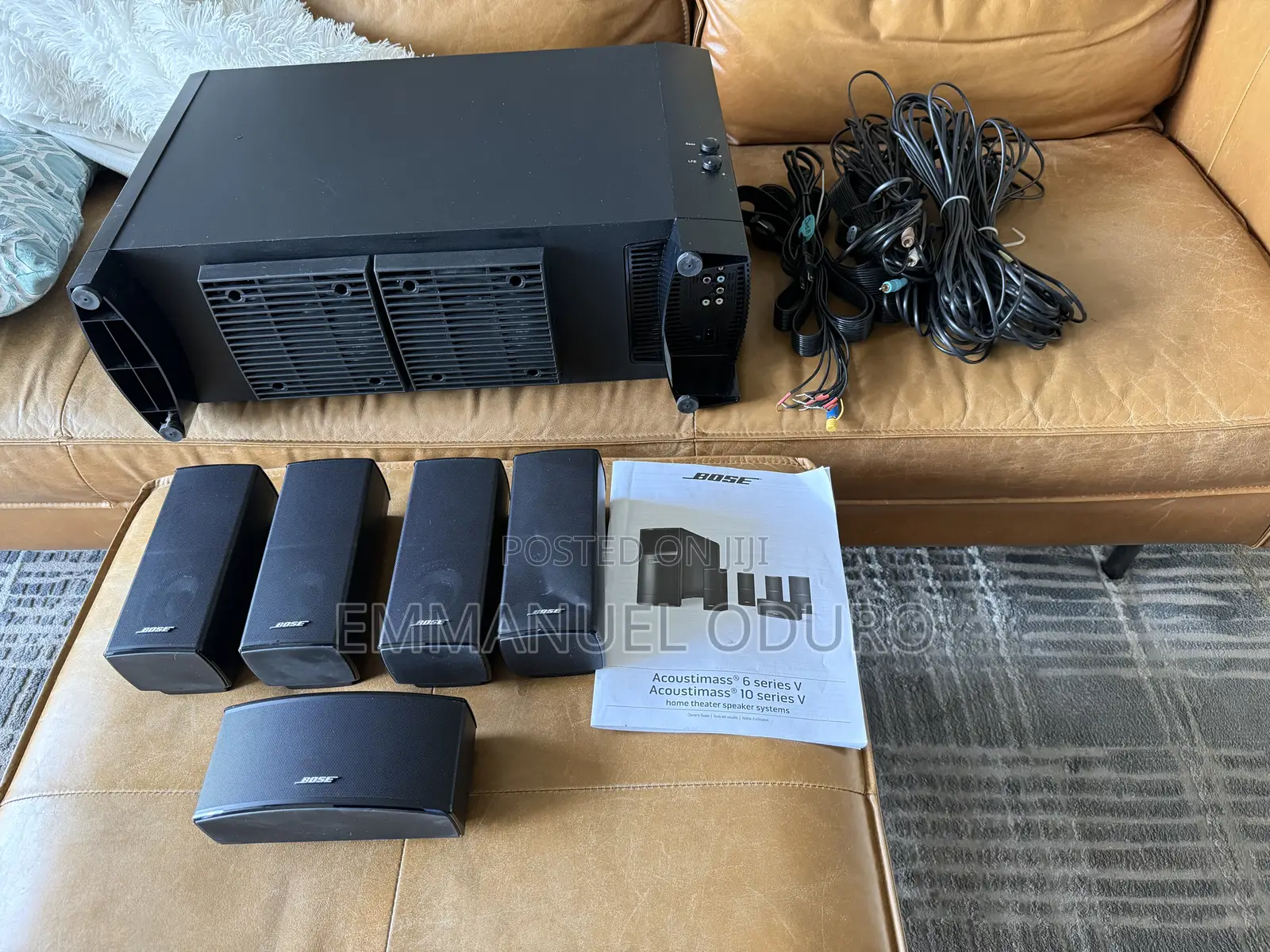 Bose Acoustimass 10 Series v and Yamaha Receiver