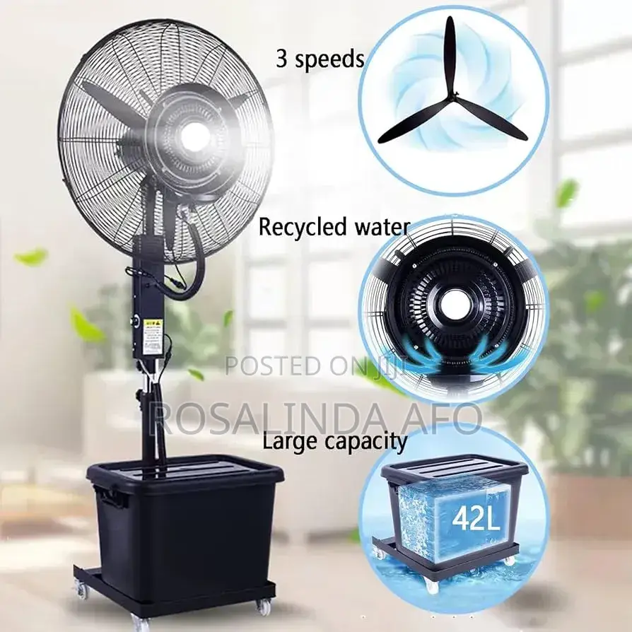 26 Inches Mist Ice Industrial Fan