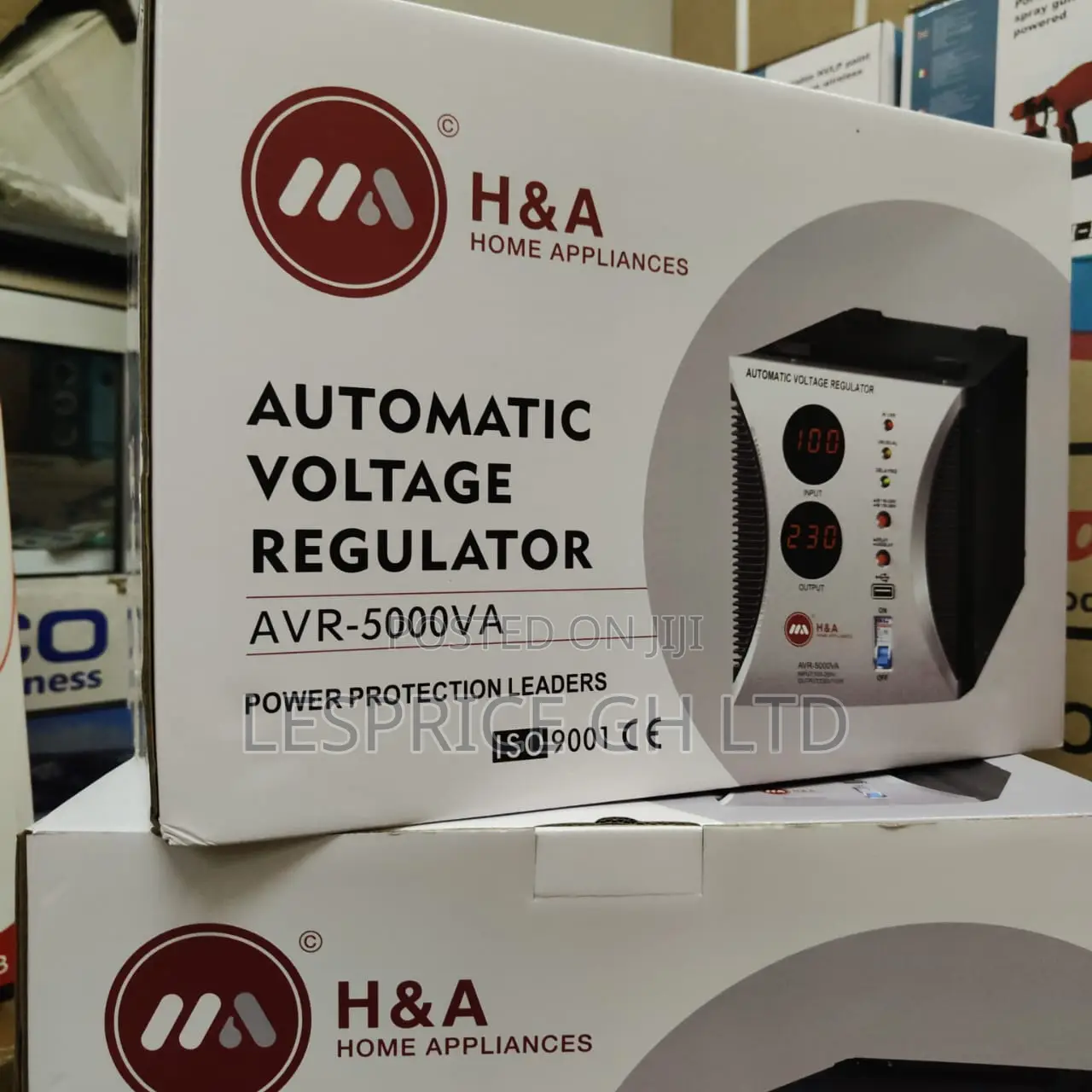 Classy High Grade 5000w Automatic Voltage Regulator From H A