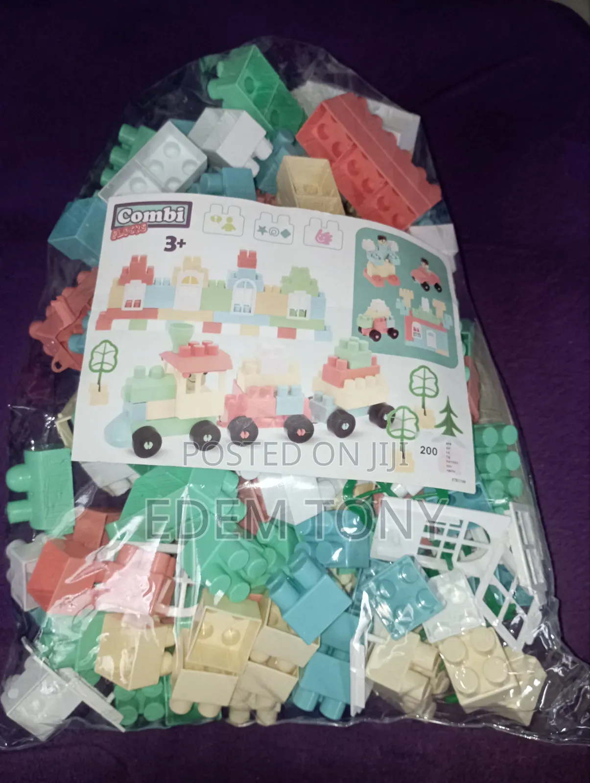 Combi Building Blocks Set for 3years Plus