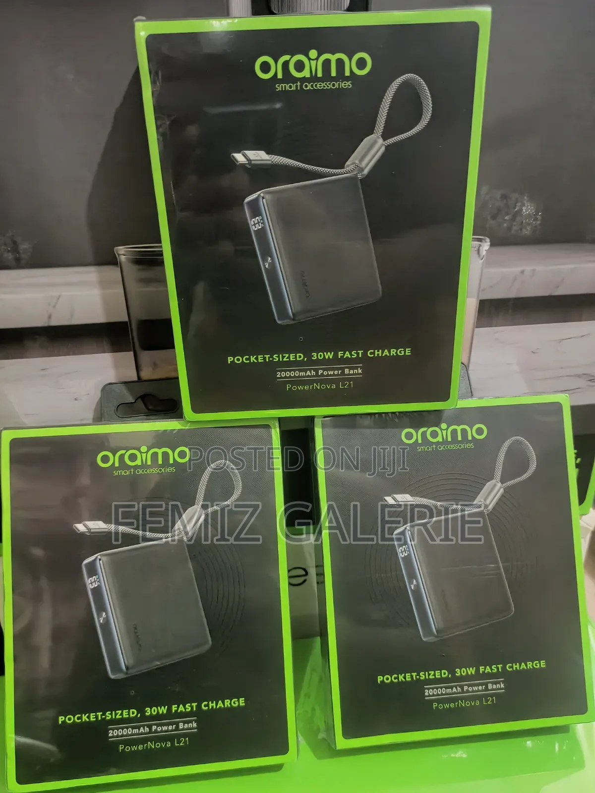 Oraimo Powernova L21 20000mah 30w Power Bank