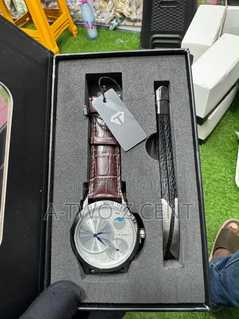 Omi Watch With Bracelet, Box And Bag