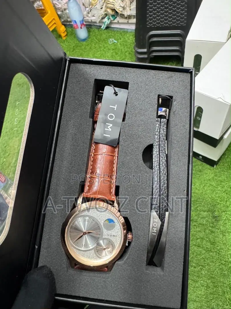Omi Watch With Bracelet, Box And Bag