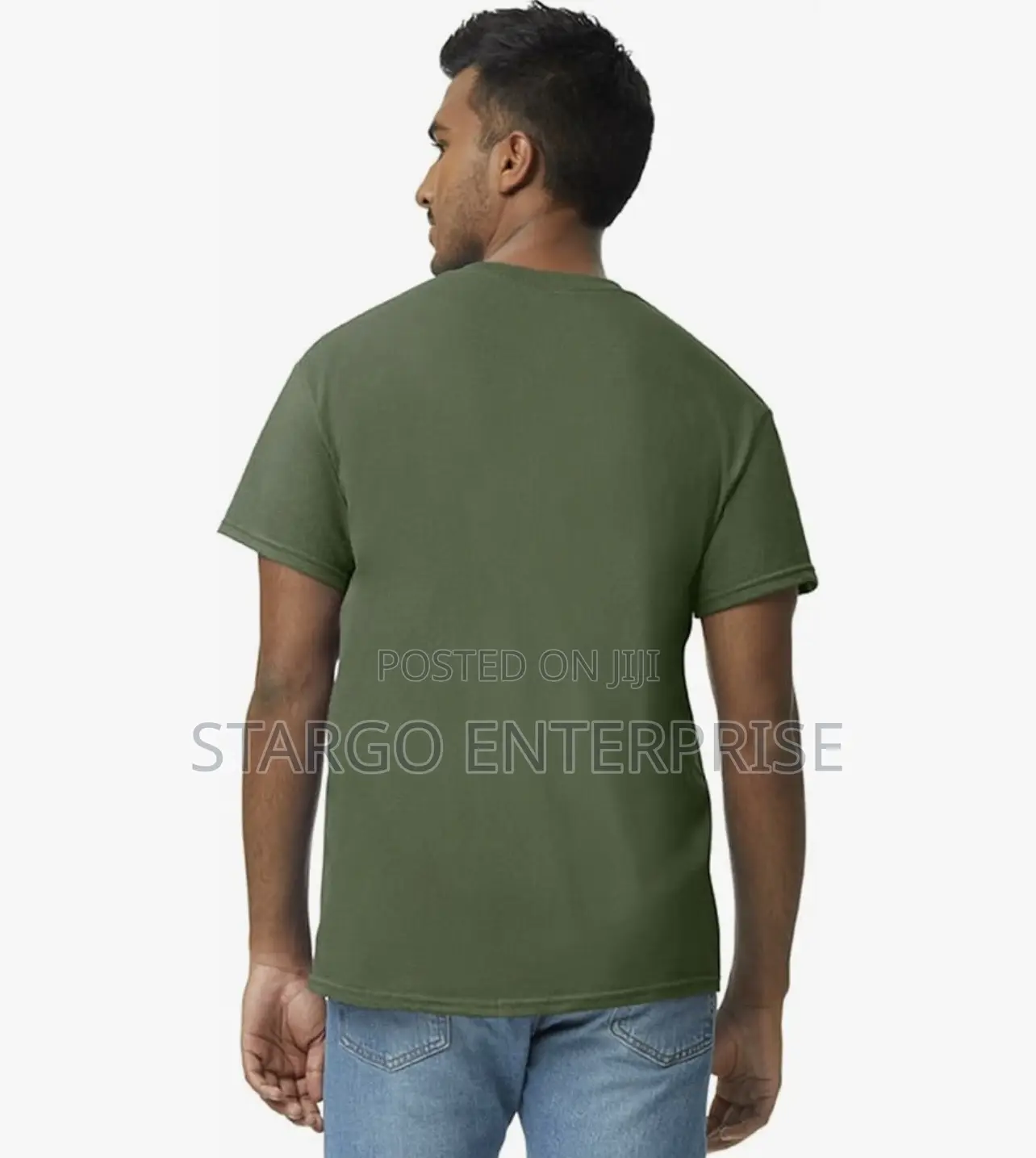 Army Green Gildan T-Shirt