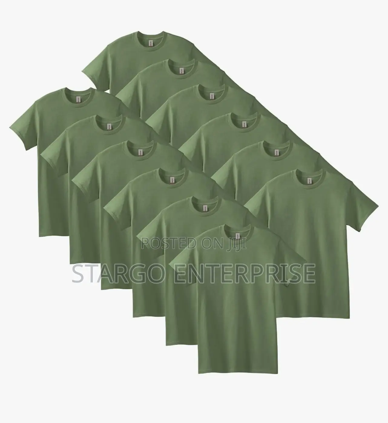 Army Green Gildan T-Shirt
