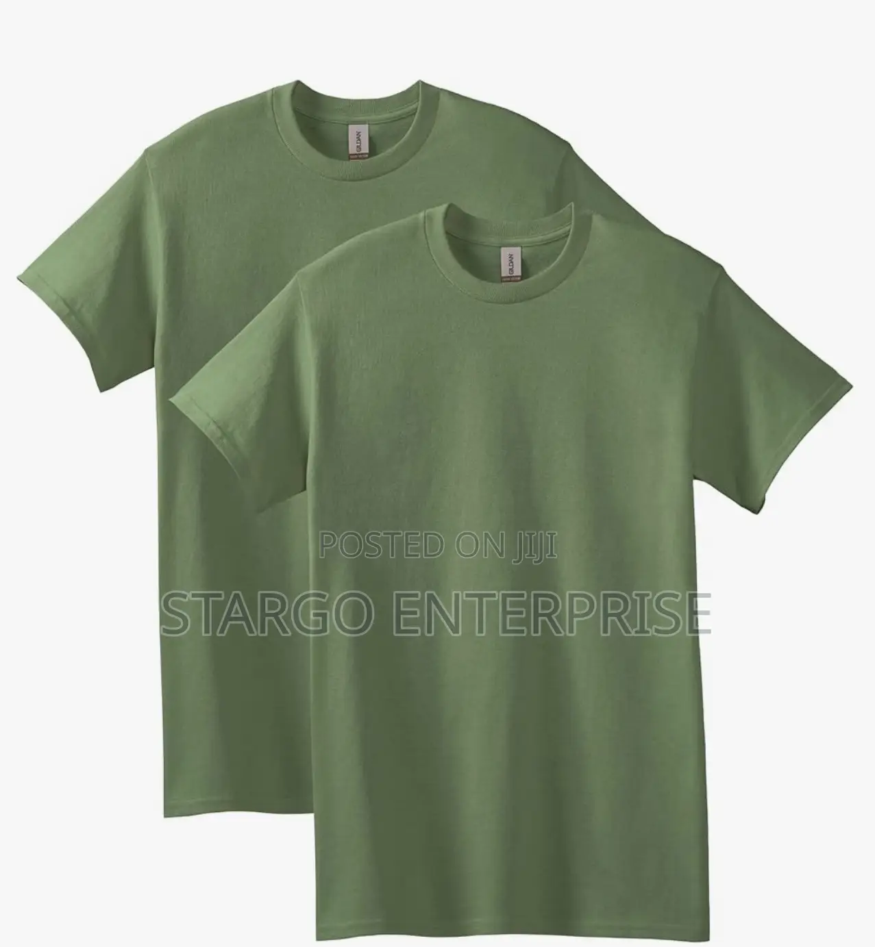 Army Green Gildan T-Shirt