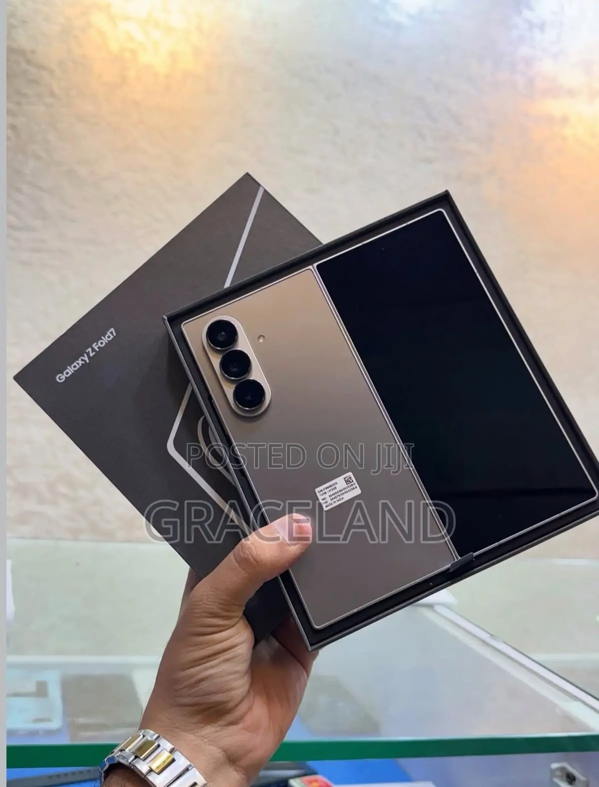 New Samsung Galaxy Z Fold7 256 GB Blue