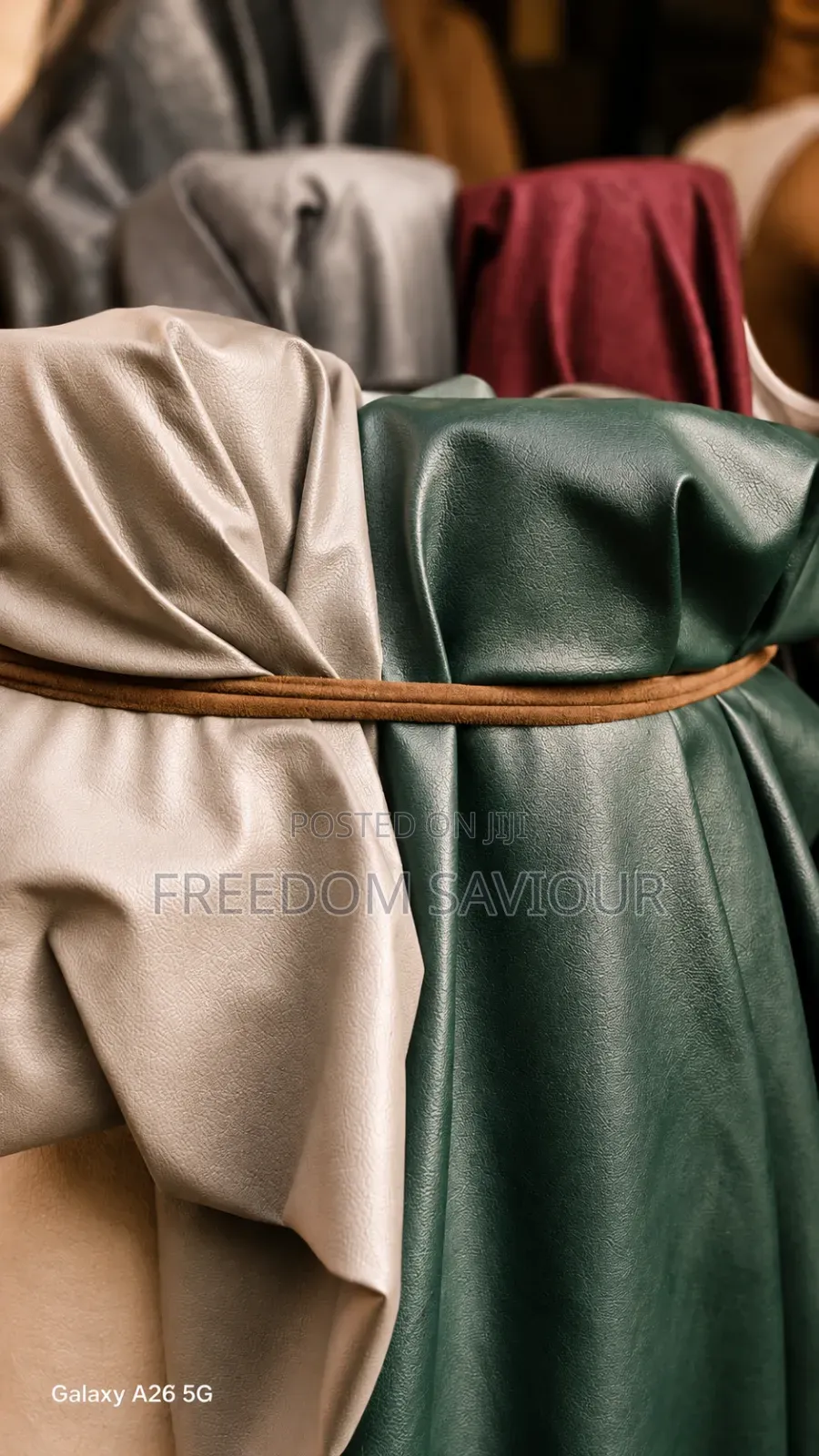 Soft Touch PVC Leather for Sofa Furniture Upholstery