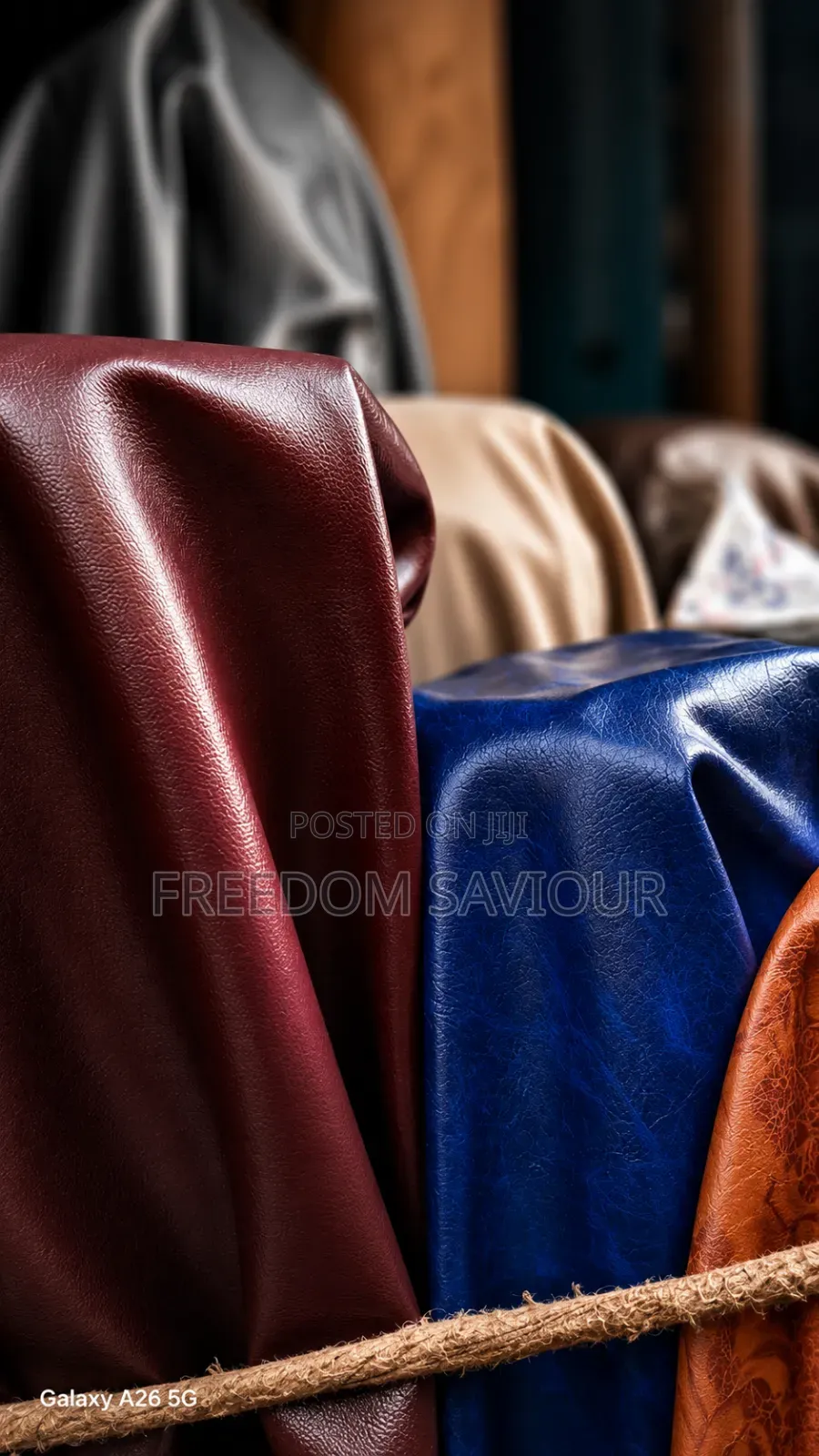 Luxury PVC Leather for Sofas, Chairs Interior Décor