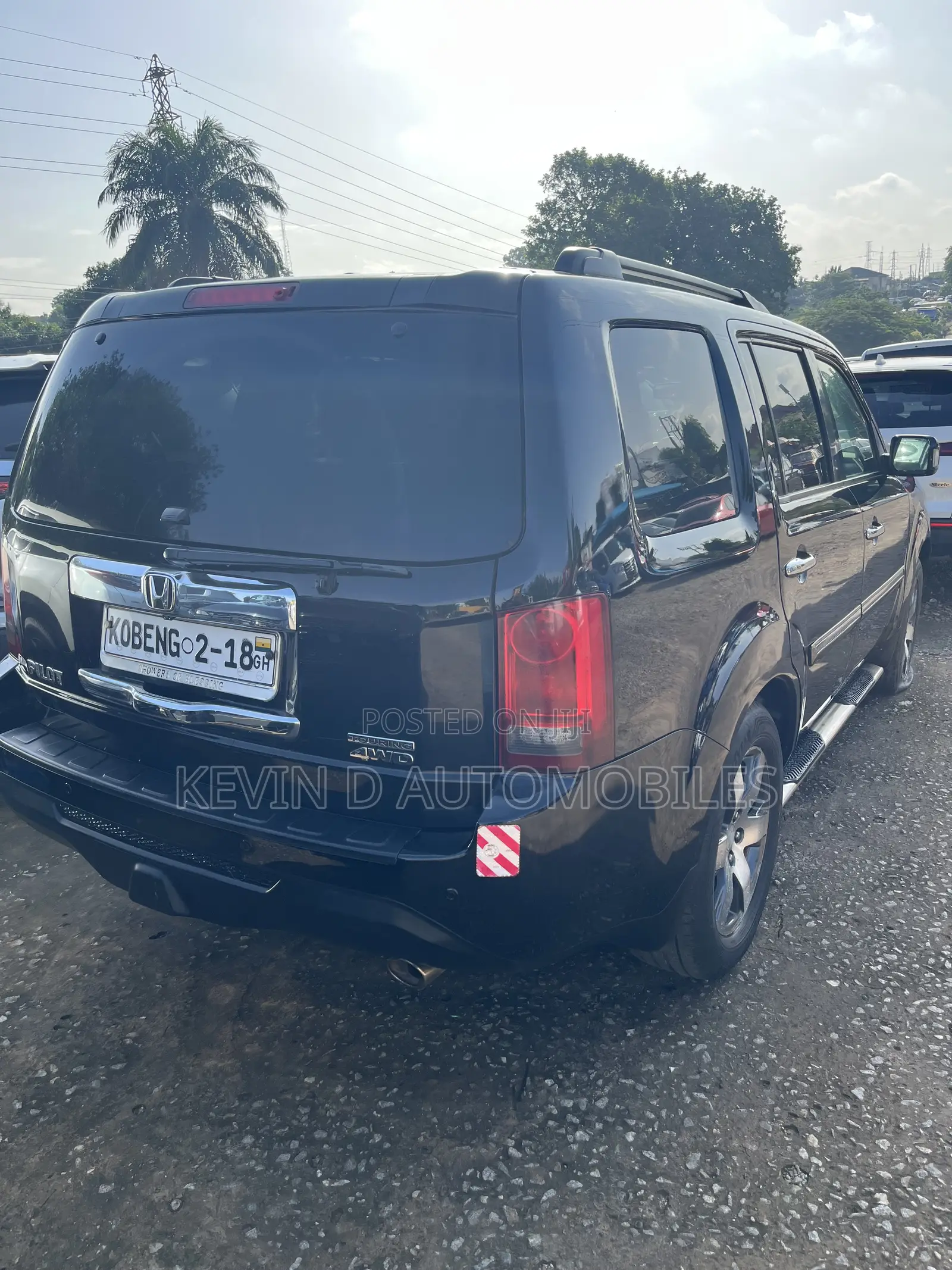 Honda Pilot Touring w/RES/Navi 4WD (3.5L 6cyl 5A) 2013 Black