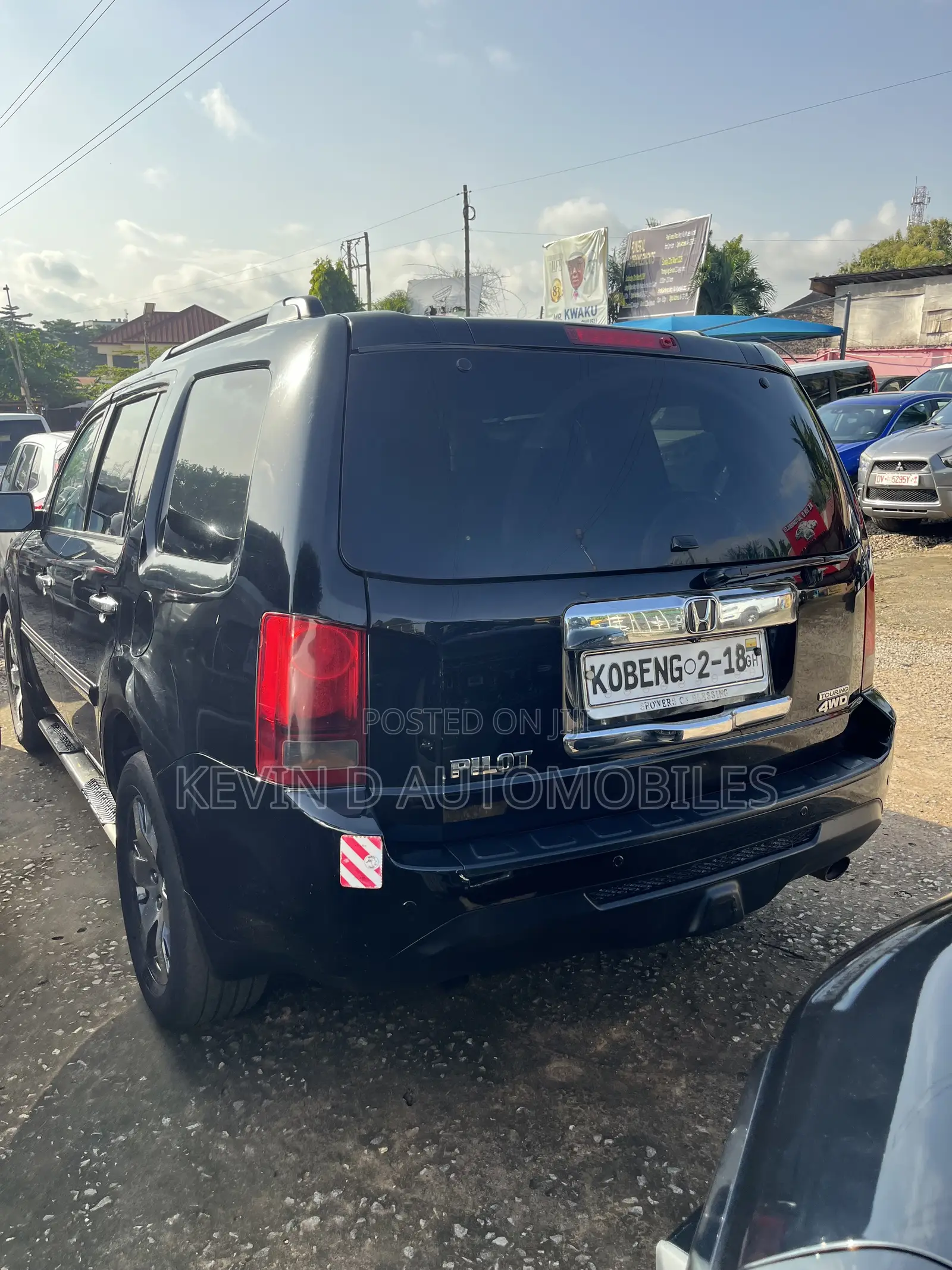 Honda Pilot Touring w/RES/Navi 4WD (3.5L 6cyl 5A) 2013 Black