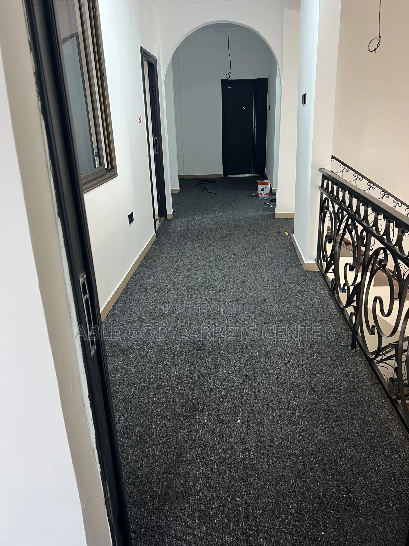 Gray Woolen Carpets for Corridor, Offices, Rooms and Floors