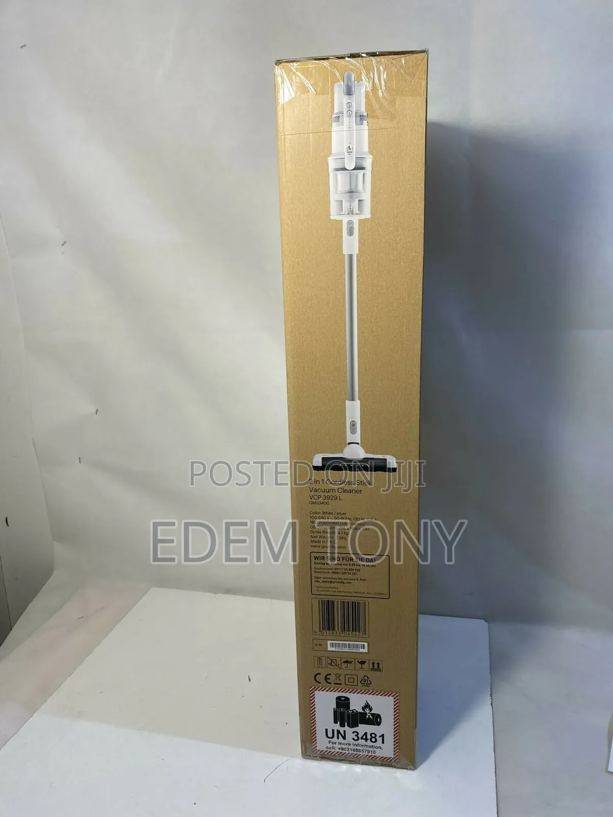 Grundig VCP 3929 L 2-in-1 Cordless Stick Vacuum Cleaner