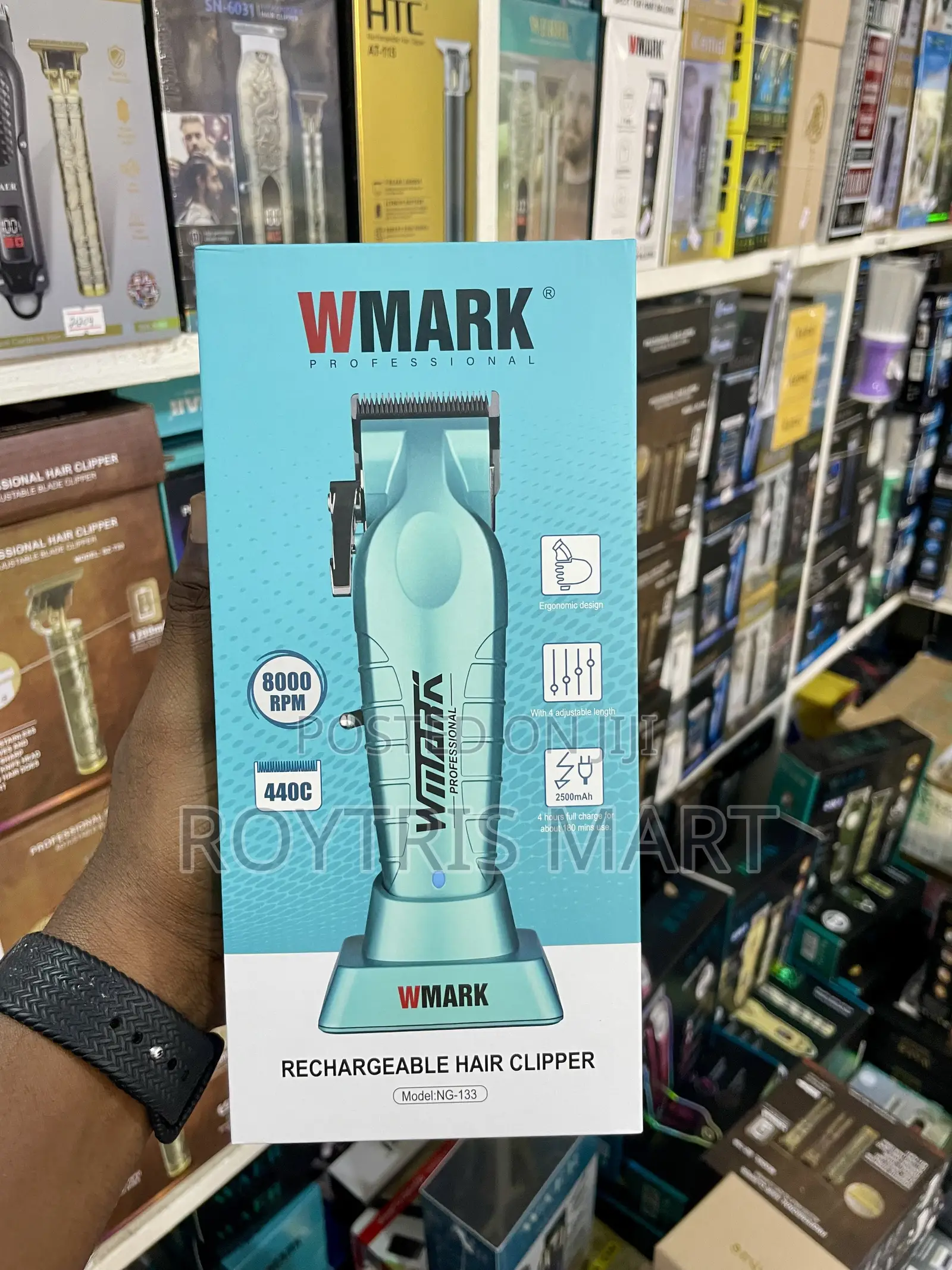 Wmark Ng-133 Professional Rechargeable Hair Clipper