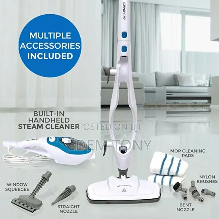 Switch on Steam Mop Handheld Cleaner Is a 2-in-1 Device- 350ml Tank