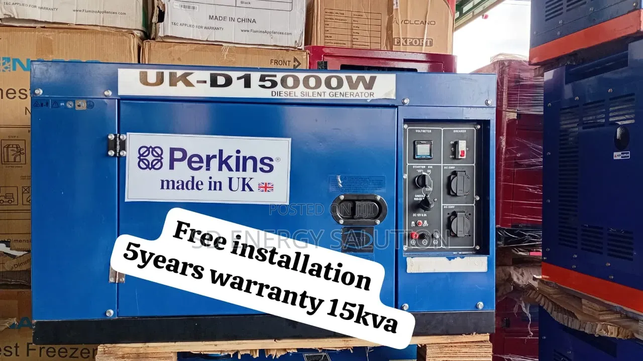Reliable 15kva Backup Power With Perkins Diesel Generator 15kva