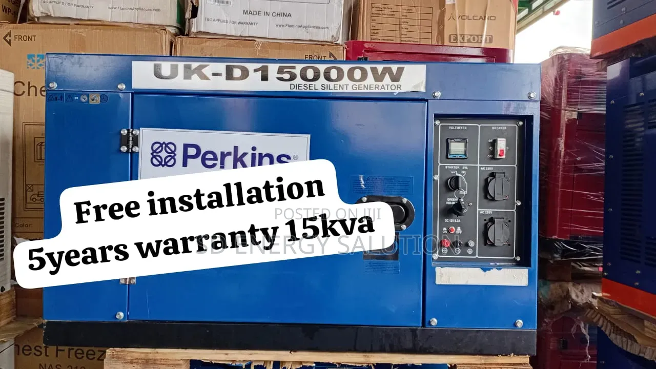 High-Performance Perkins 15kva Diesel Generator Available Now 15kva