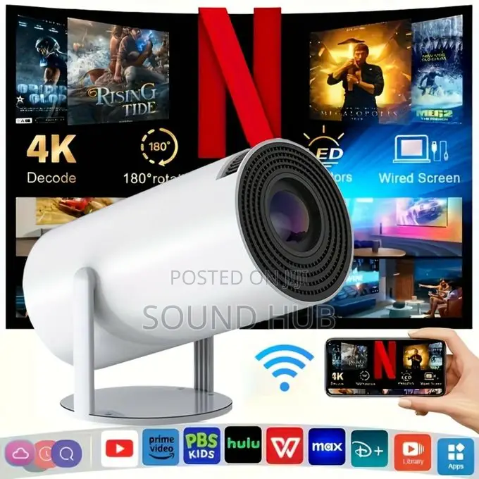Wireless Android Smart Mini Projector