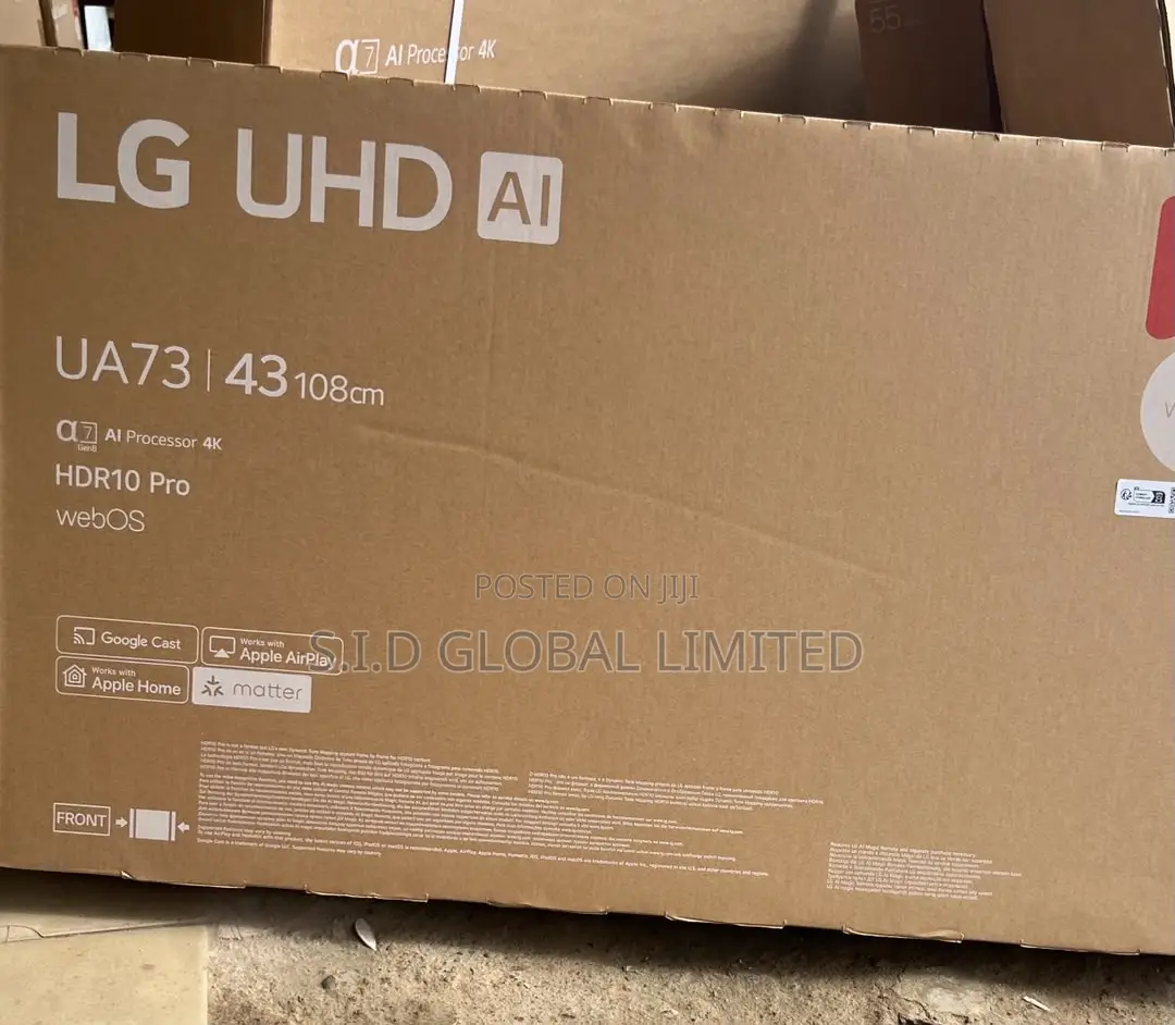 43-Inch Lg Uhd Ai Ua73 Smart Tv 2025