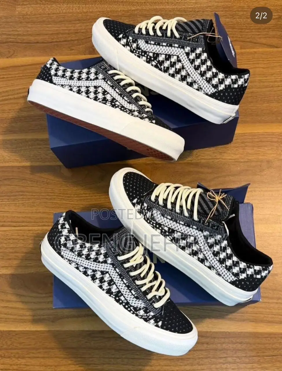 Original Vans Premium Old School Black/White