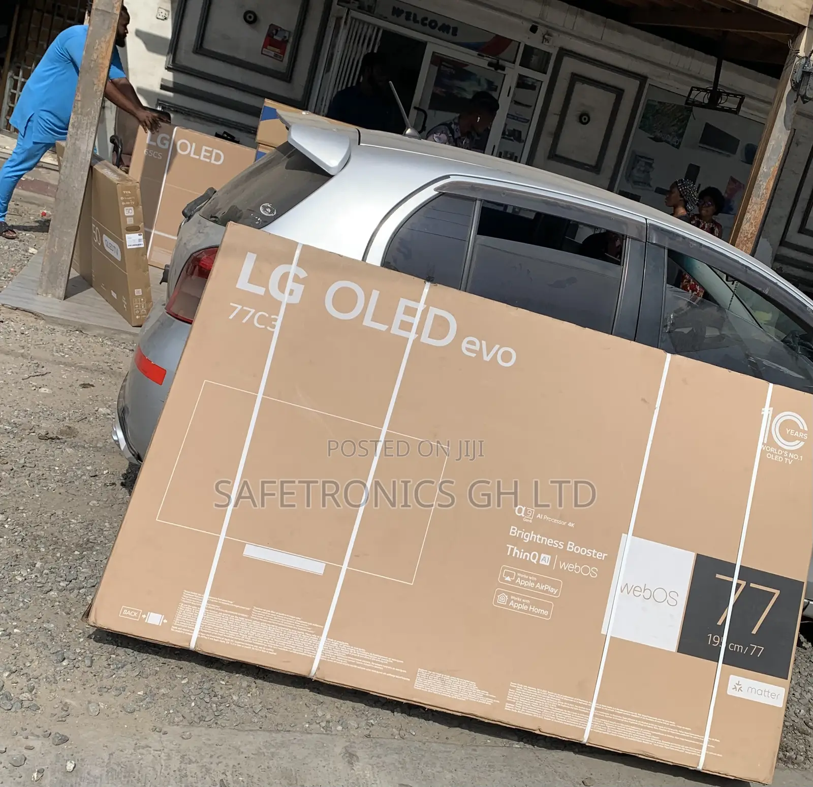 Grab Sleek Lg 77-Inch Oled C3 Premium, Self-Lit Oled Evo Smart Tv