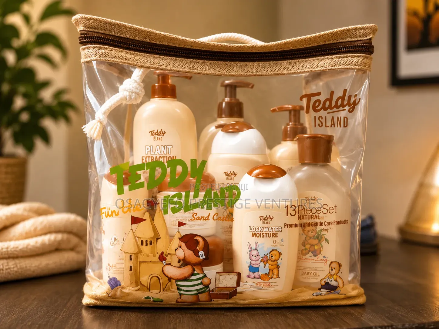 Teddy Island Premium Baby Care Set