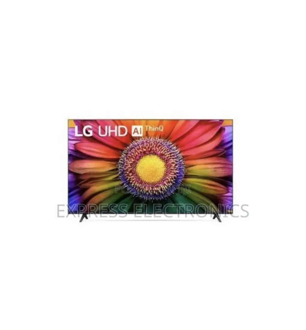 Call and Order for the New Lg Uhd Smart Glossy Tv 55”Ur80