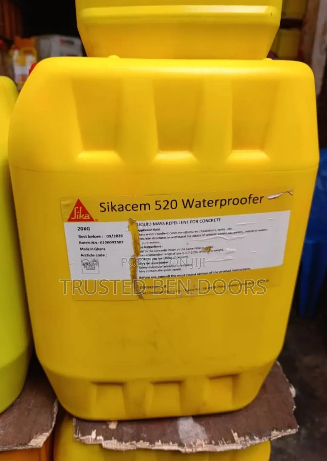 Sikalatex Waterproof Concrete Anti Salt for Construction