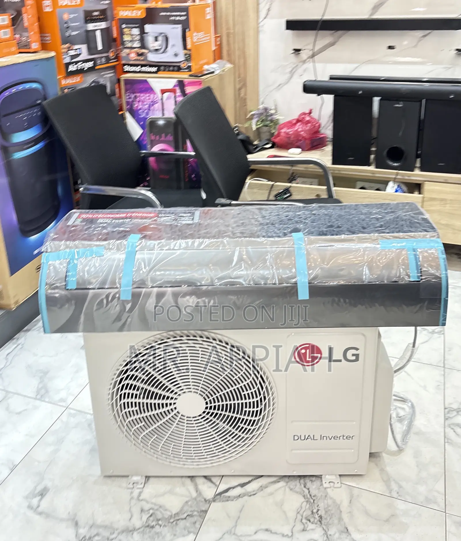 Order Authentic Lg 2.5hp Dual Inverter Ac(Black)