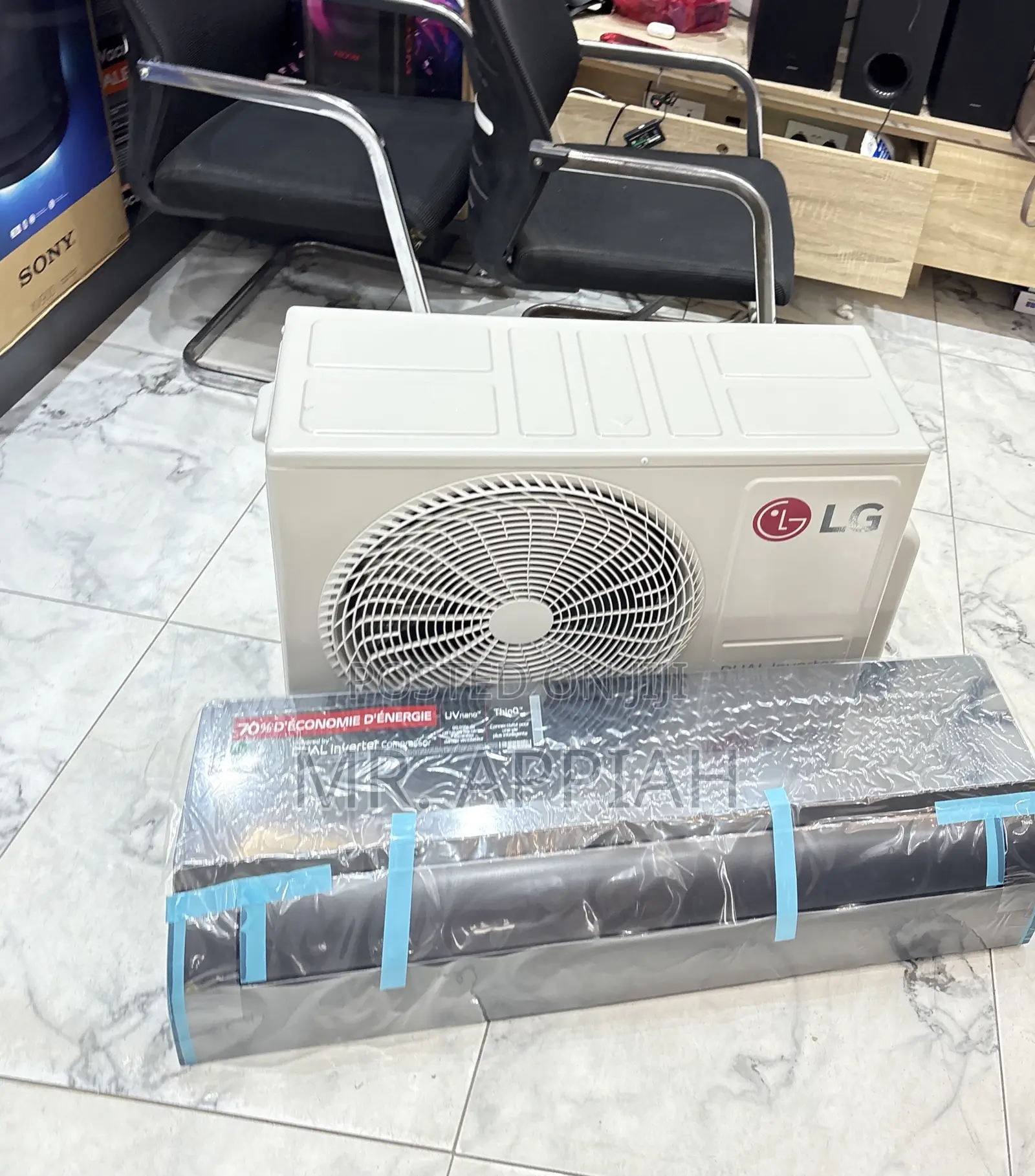 Low Energy Consumption Lg 2.5hp Dual Inverter Ac 