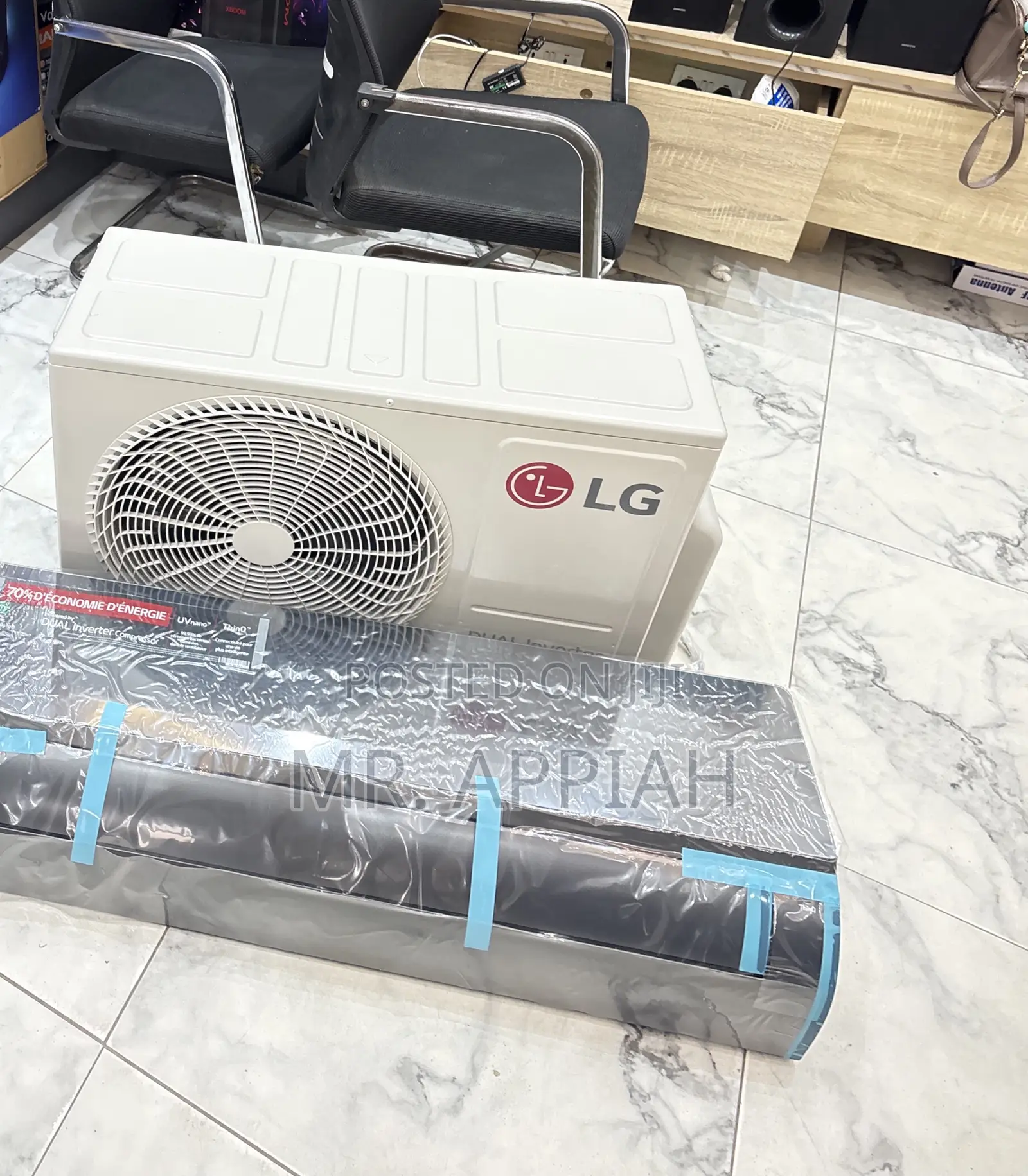 Extra Cooling Lg 2.5hp Split Dual Inverter Ac 